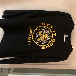 Black Wichita State Shockers Graphic Sweatshirt